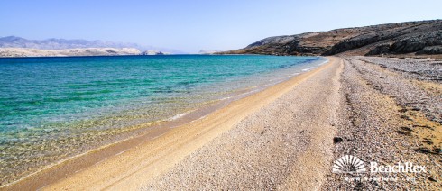 Croatia - Dalmatia  Zadar - Island Pag -  Kolan - Beach Čista