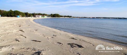 Croatia - Dalmatia  Zadar -  Zaton - Beach Zaton HR