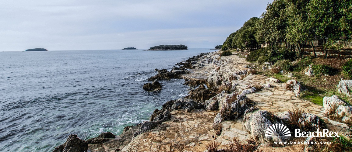 Croatia - Istra -  Funtana - Beach Funtana