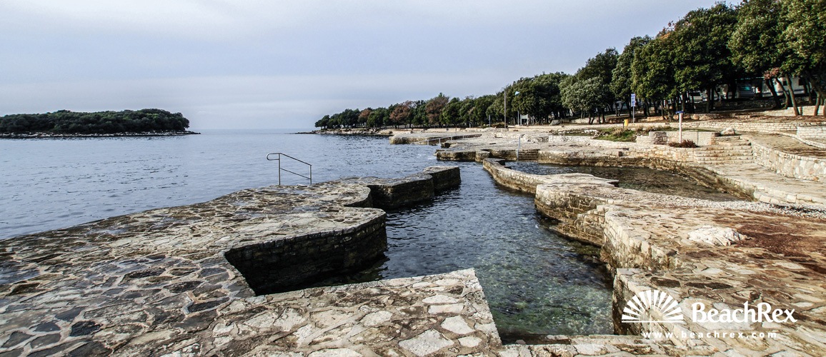 Croatia - Istra -  Funtana - Beach Funtana