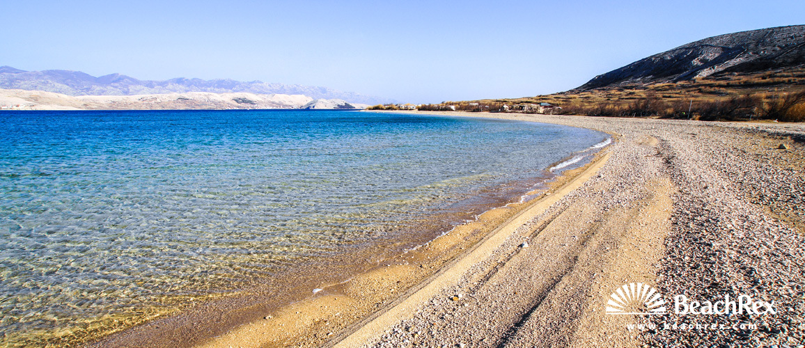 Croatia - Dalmatia  Zadar - Island Pag -  Kolan - Beach Sveti Duh