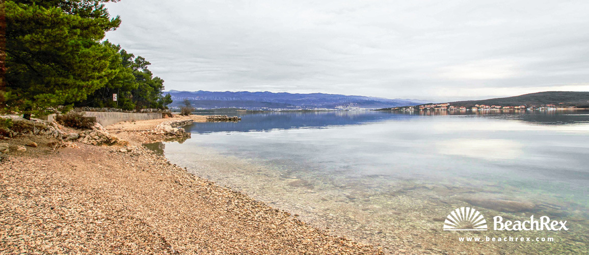 Croatia - Kvarner - Island Krk -  Čižići - Beach Meline