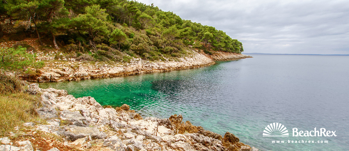 Croatia - Kvarner - Island Lošinj -  Veli Lošinj - Beach Vale Škura