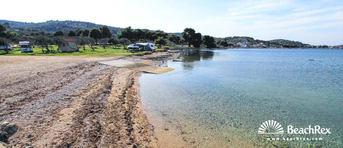 Croatia - Dalmatia  Šibenik - Island Murter -  Betina - Beach Plitka Vala