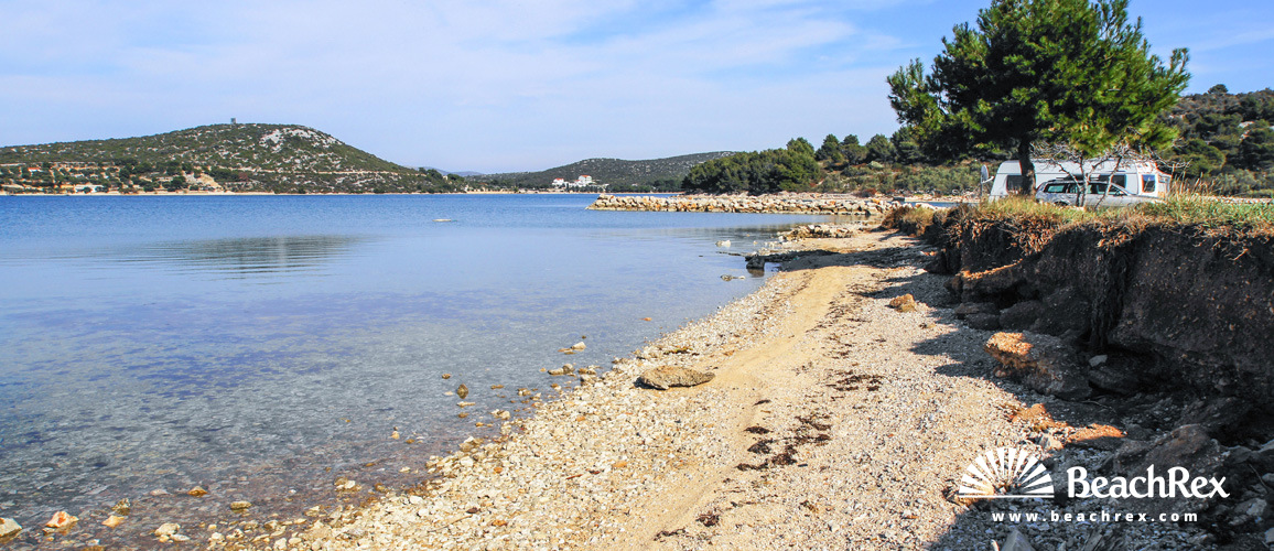 Croatia - Dalmatia  Šibenik - Island Murter -  Betina - Beach Plitka Vala