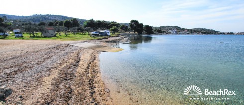 Croatie - Dalmatie  Šibenik - Ile Murter -  Betina - Plage Plitka Vala