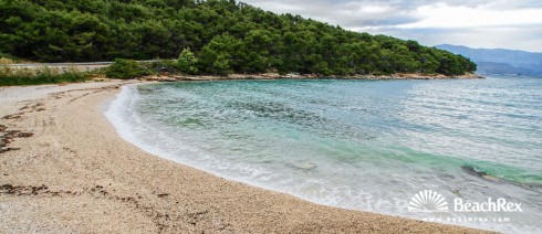 Croatia - Dalmatia  Split - Island Brač -  Splitska - Beach Zastup