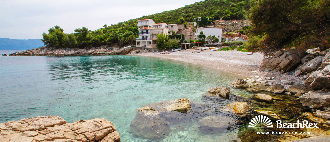 Hrvatska - Dalmacija  Split - Otok Hvar -  Bogomolje - Plaža Stara