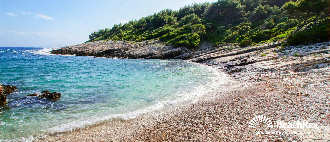 Croatia - Dalmatia  Dubrovnik - Island Korčula -  Čara - Beach Jugo