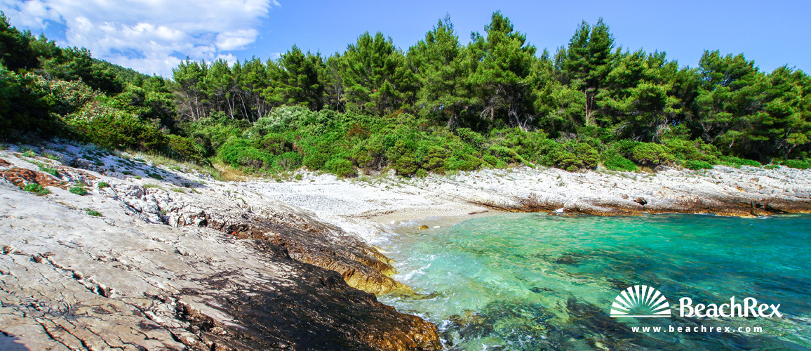 Croatia - Dalmatia  Dubrovnik - Island Korčula -  Čara - Beach Jugo