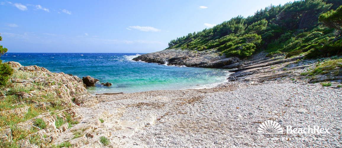 Croatia - Dalmatia  Dubrovnik - Island Korčula -  Čara - Beach Jugo