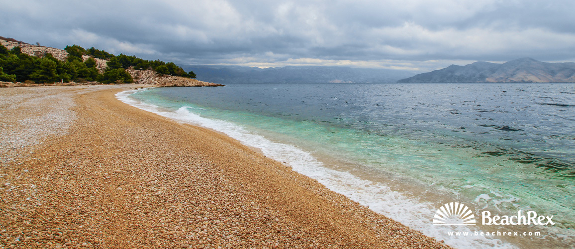 Croatia - Kvarner - Island Krk -  Baška - Beach Vreženica