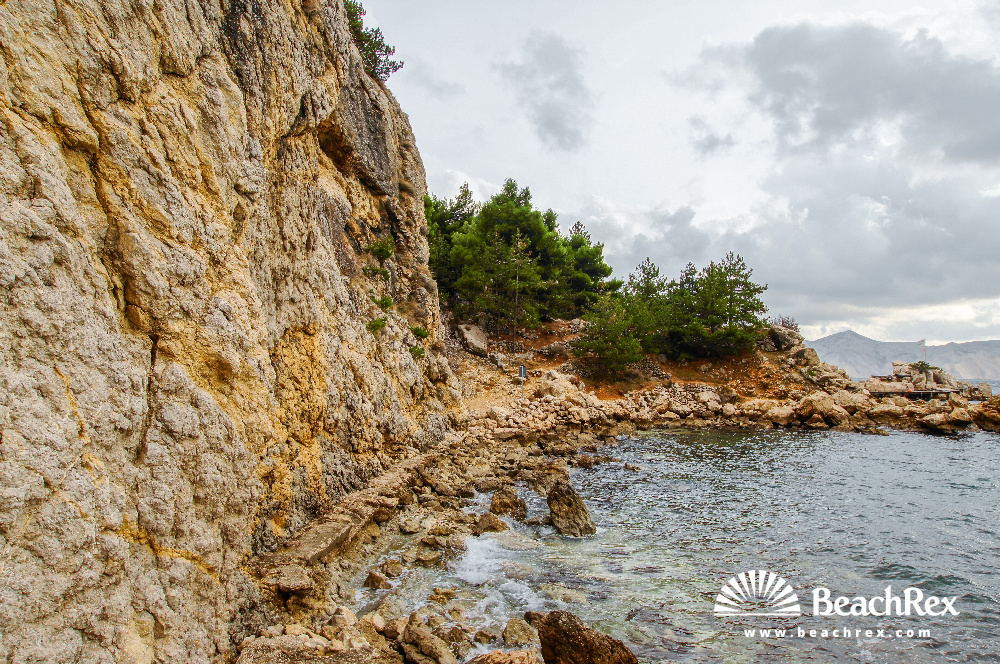 Croatia - Kvarner - Island Krk -  Baška - Beach Vreženica