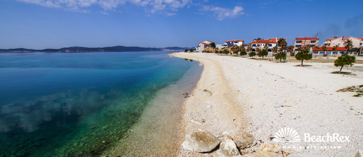 Croatie - Dalmatie  Zadar -  Bibinje - Plage Punta Bibinje