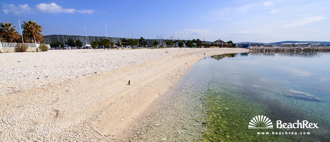 Croatie - Dalmatie  Zadar -  Bibinje - Plage Punta Bibinje