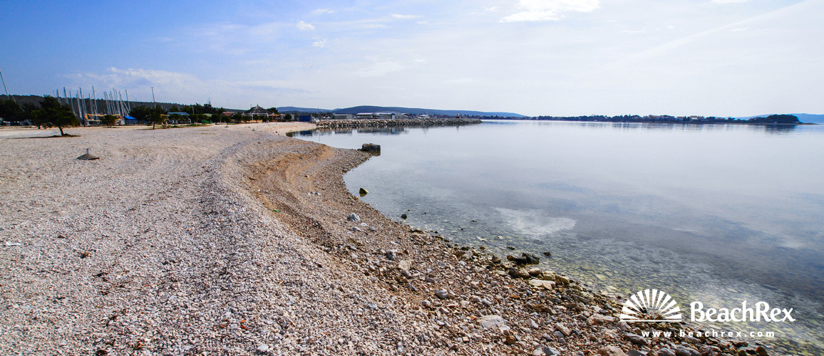 Croatie - Dalmatie  Zadar -  Bibinje - Plage Punta Bibinje