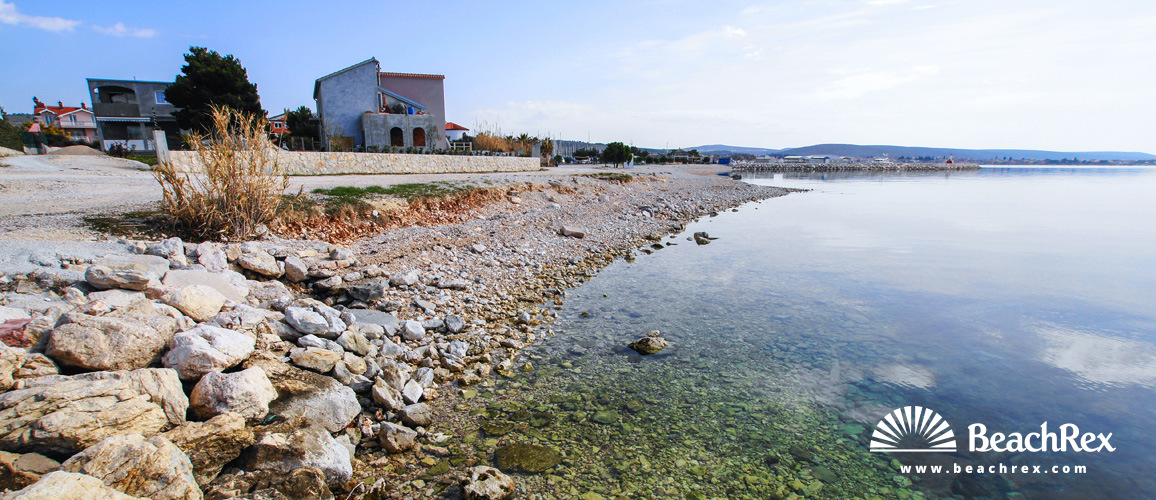 Croatie - Dalmatie  Zadar -  Bibinje - Plage Punta Bibinje