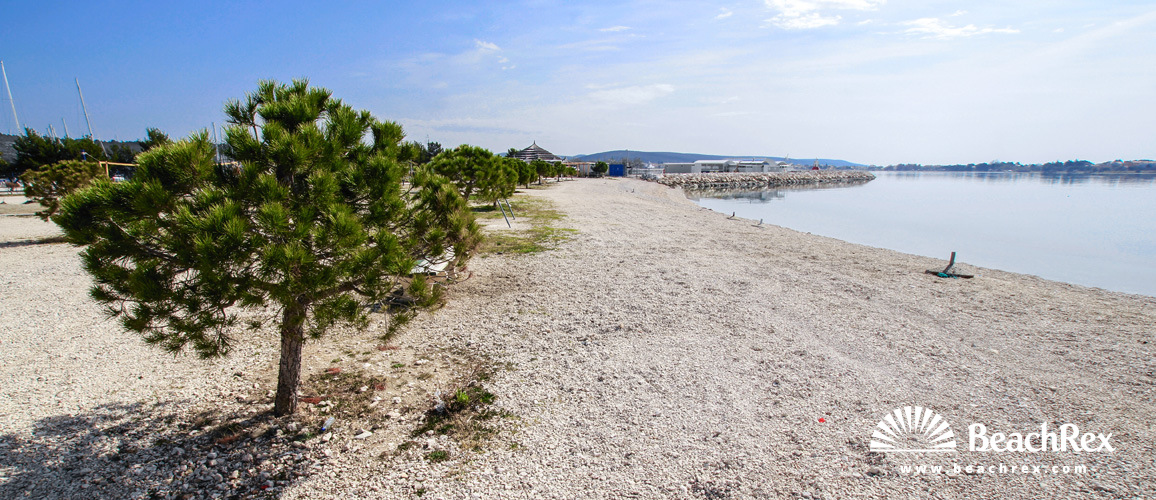 Croatie - Dalmatie  Zadar -  Bibinje - Plage Punta Bibinje
