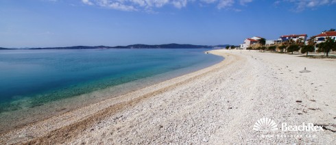 Hrvatska - Dalmacija  Zadar -  Bibinje - Plaža Punta Bibinje