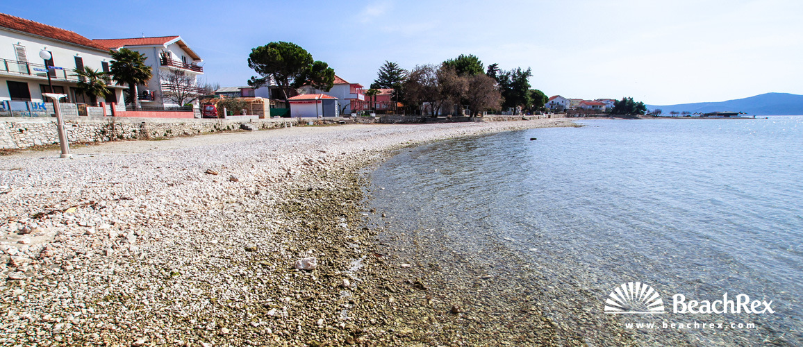 Croatia - Dalmatia  Zadar -  Sukošan - Beach Dječji raj