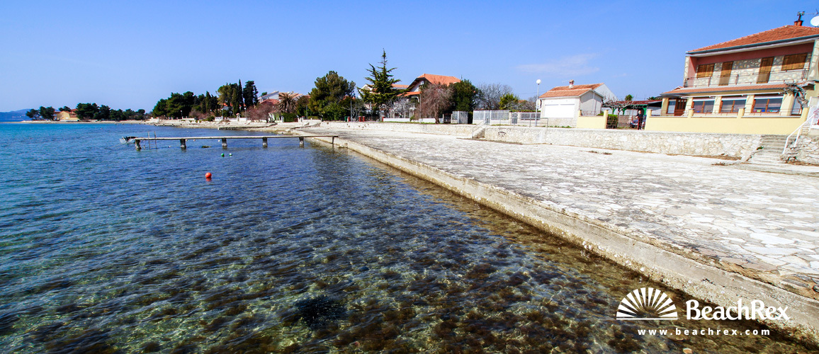 Croatia - Dalmatia  Zadar -  Sukošan - Beach Dječji raj