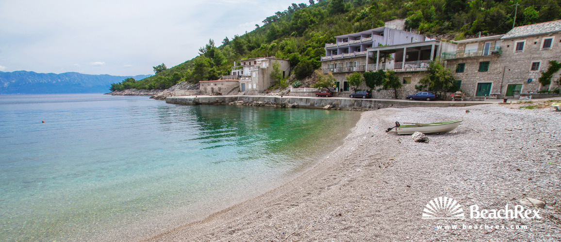 Hrvatska - Dalmacija  Split - Otok Hvar -  Bogomolje - Plaža Bristova