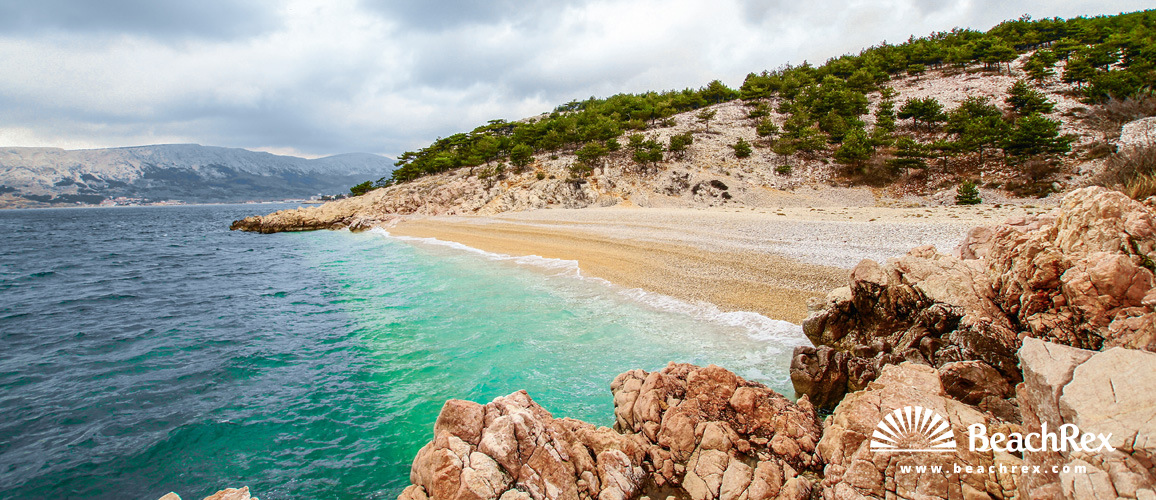 Croatia - Kvarner - Island Krk -  Baška - Beach Storišće