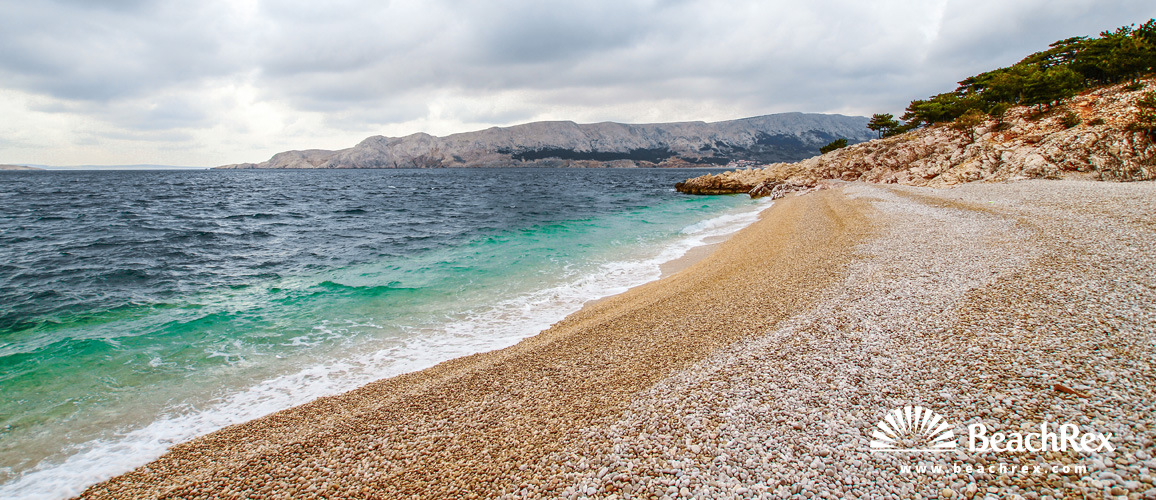 Croatia - Kvarner - Island Krk -  Baška - Beach Storišće