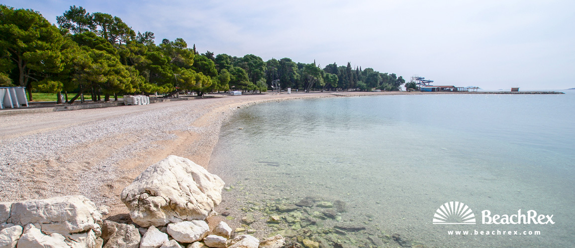 Croatie - Dalmatie  Zadar -  Biograd na Moru - Plage Dražica