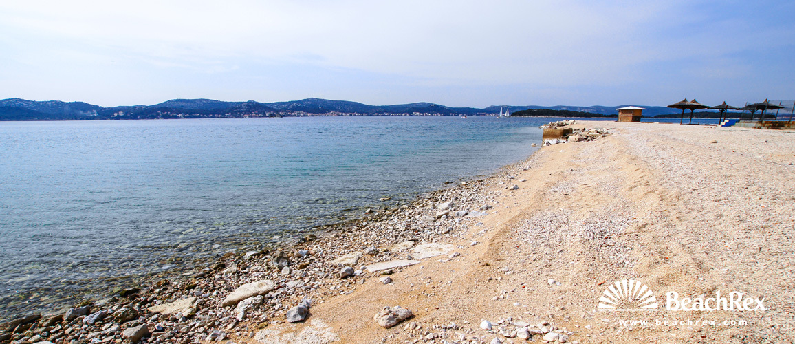 Croatie - Dalmatie  Zadar -  Biograd na Moru - Plage Dražica