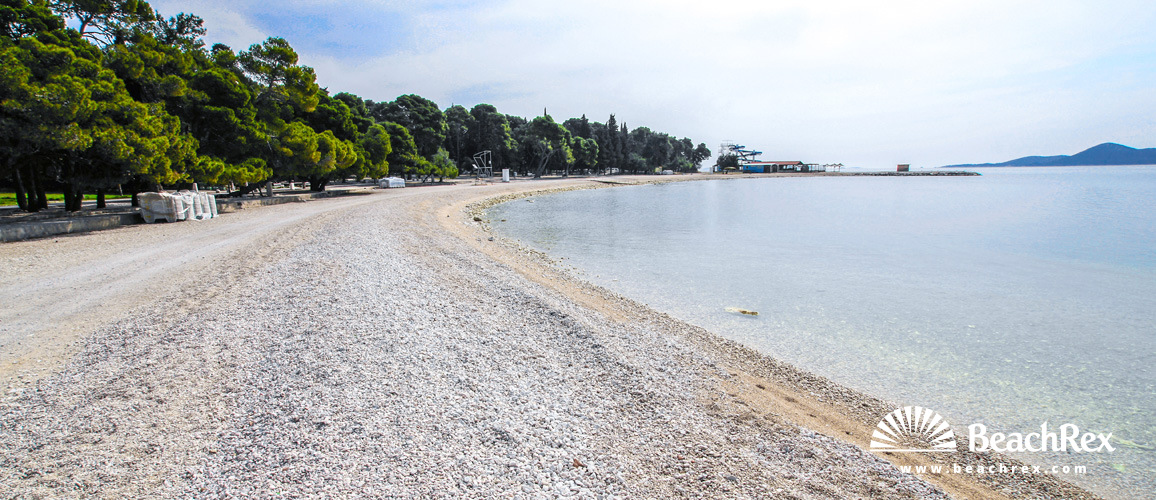 Croatie - Dalmatie  Zadar -  Biograd na Moru - Plage Dražica