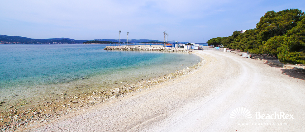 Croatie - Dalmatie  Zadar -  Biograd na Moru - Plage Dražica