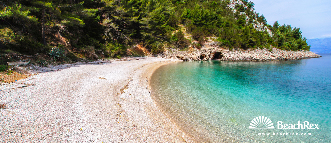 Hrvatska - Dalmacija  Split - Otok Hvar -  Bogomolje - Plaža Nika
