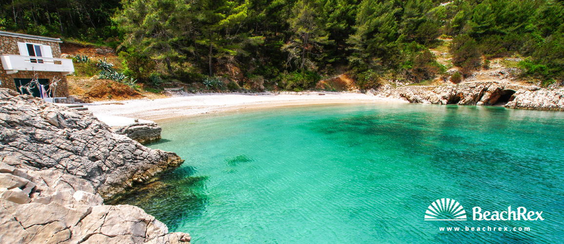 Hrvatska - Dalmacija  Split - Otok Hvar -  Bogomolje - Plaža Nika