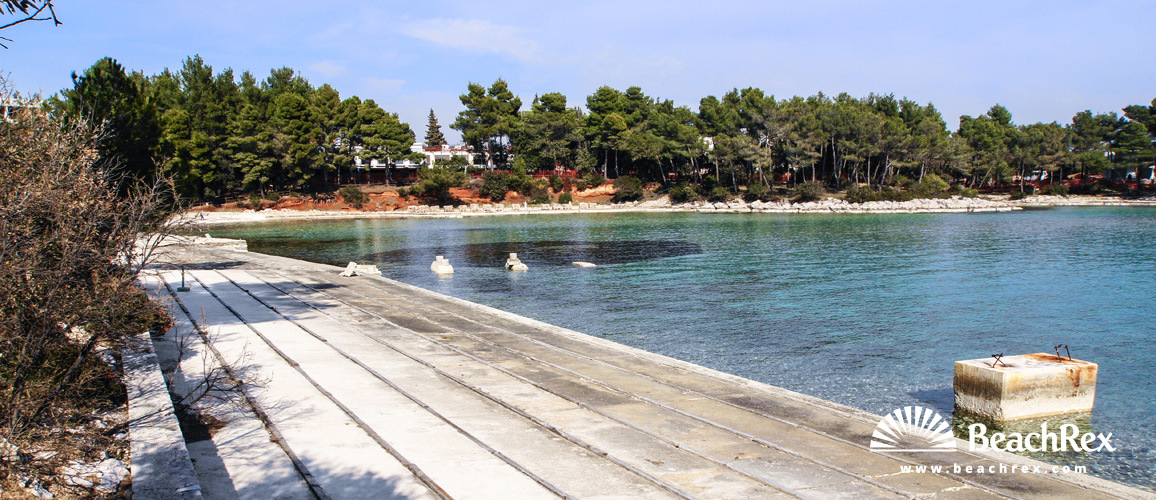 Croatie - Dalmatie  Zadar -  Biograd na Moru - Plage Crvena Luka
