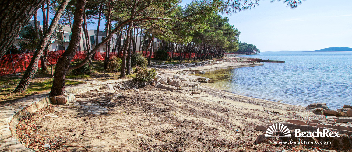 Croatie - Dalmatie  Zadar -  Biograd na Moru - Plage Crvena Luka