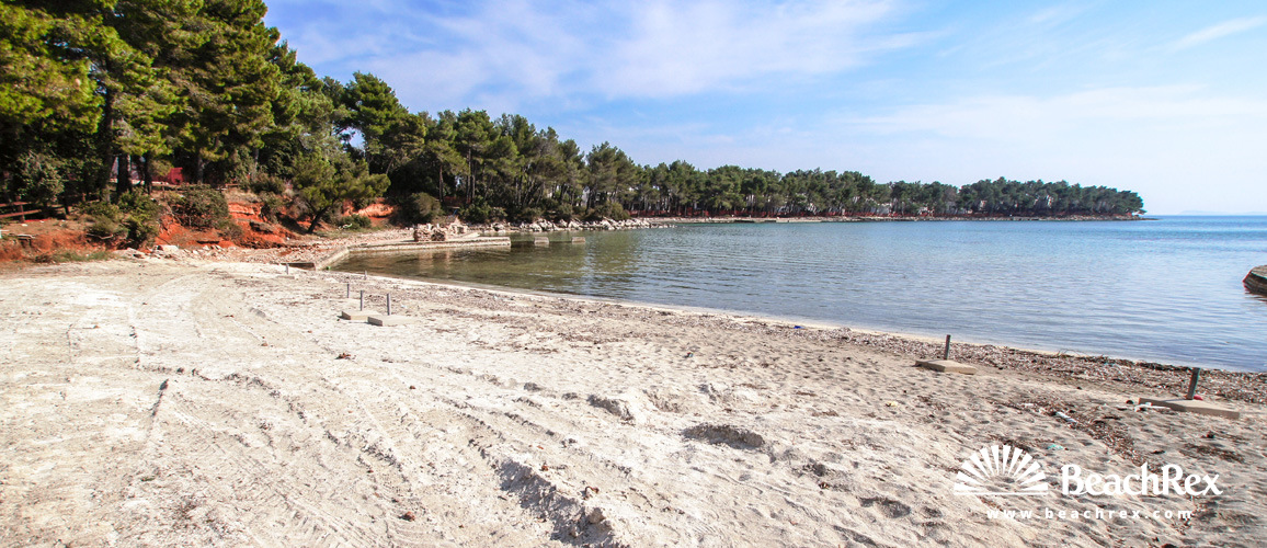 Croatia - Dalmatia  Zadar -  Biograd na Moru - Beach Crvena Luka