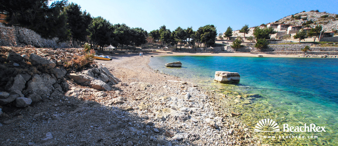 Croatia - Dalmatia  Zadar -  Drage - Beach Oaza Mira