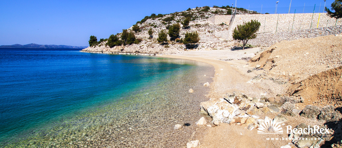 Croatia - Dalmatia  Zadar -  Drage - Beach Oaza Mira
