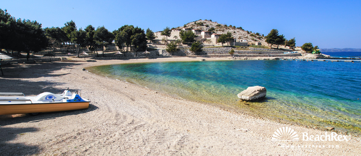 Croatia - Dalmatia  Zadar -  Drage - Beach Oaza Mira