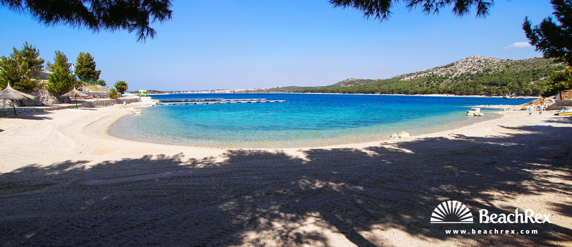 Croatia - Dalmatia  Zadar -  Drage - Beach Oaza Mira