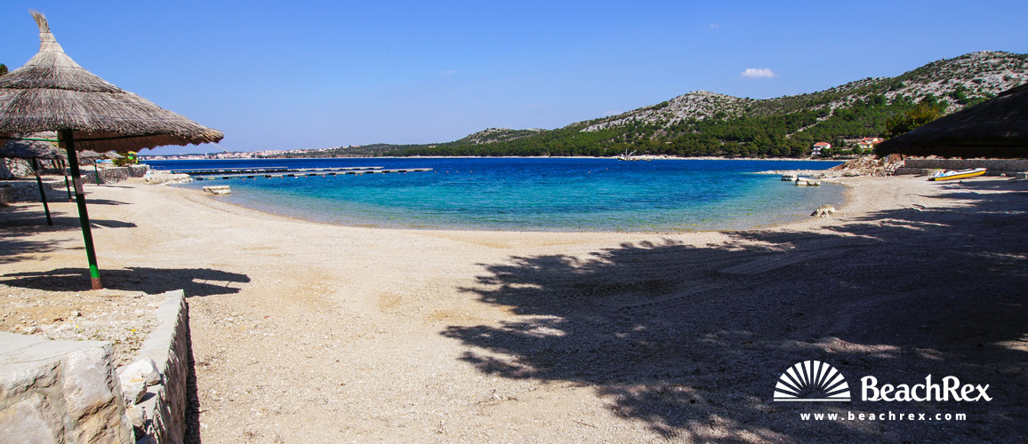Croatia - Dalmatia  Zadar -  Drage - Beach Oaza Mira