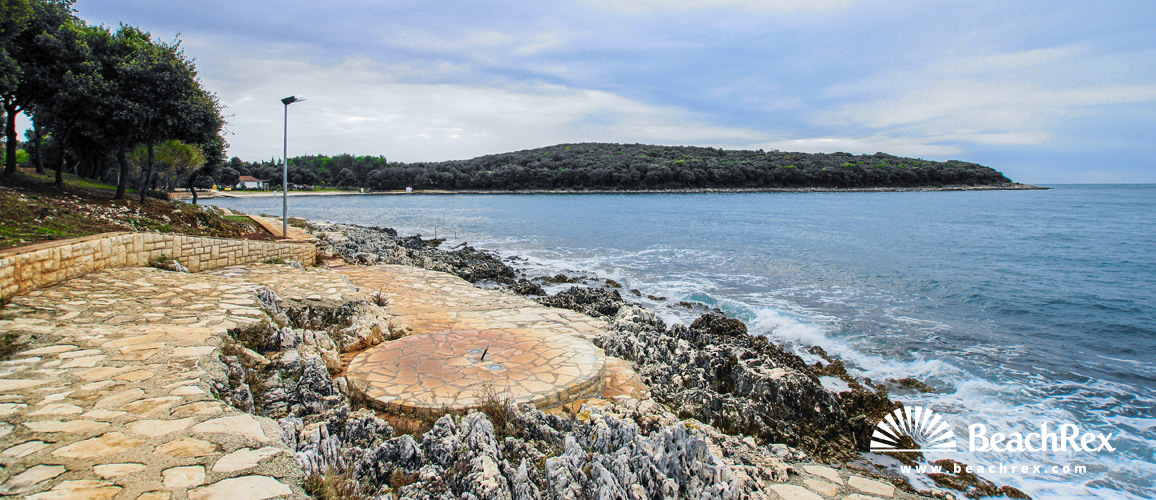 Croatia - Istra -  Vrsar - Beach Belvedere