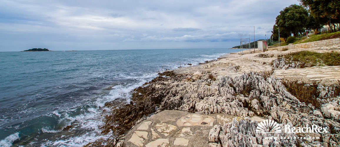 Croatia - Istra -  Vrsar - Beach Belvedere
