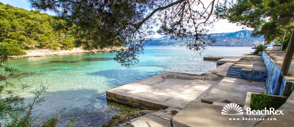 Croatia - Dalmatia  Split - Island Brač -  Postira - Beach Prvija