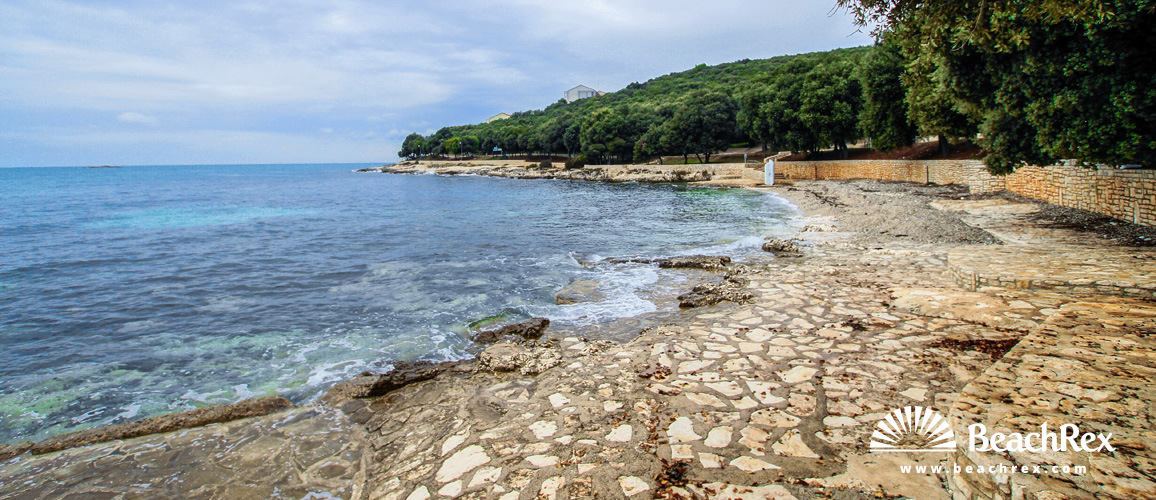 Croatia - Istra -  Vrsar - Beach Porto Sole