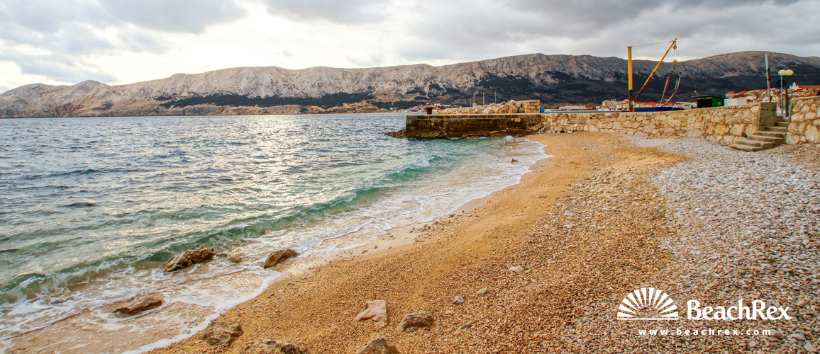 Croatia - Kvarner - Island Krk -  Baška - Beach Helena