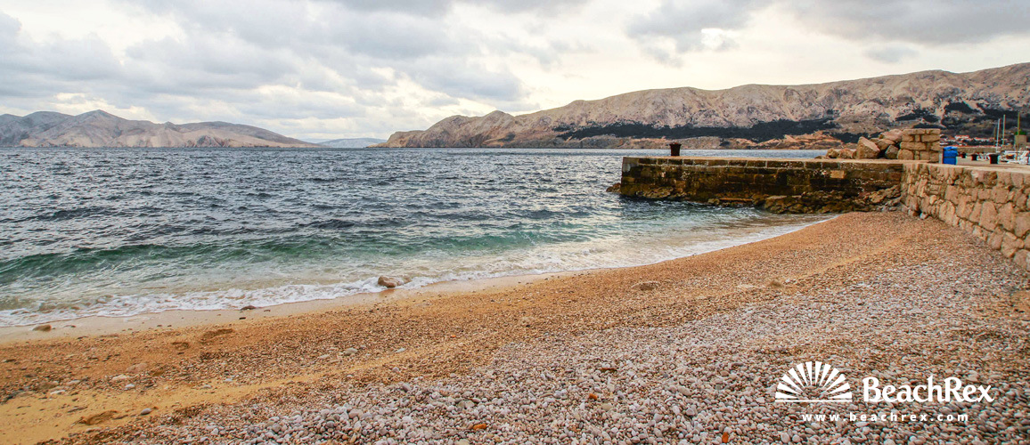 Croatia - Kvarner - Island Krk -  Baška - Beach Helena