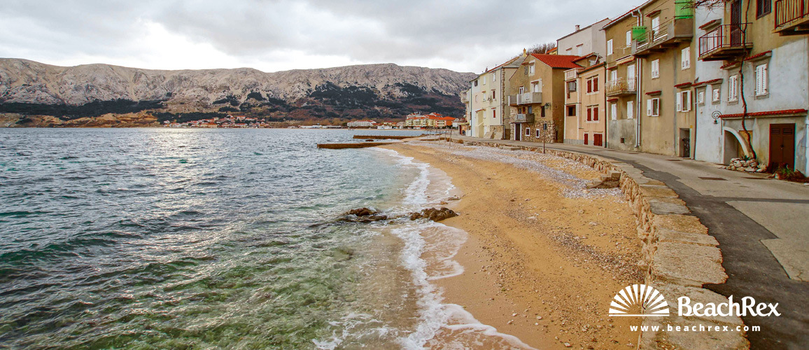 Croatia - Kvarner - Island Krk -  Baška - Beach Palada