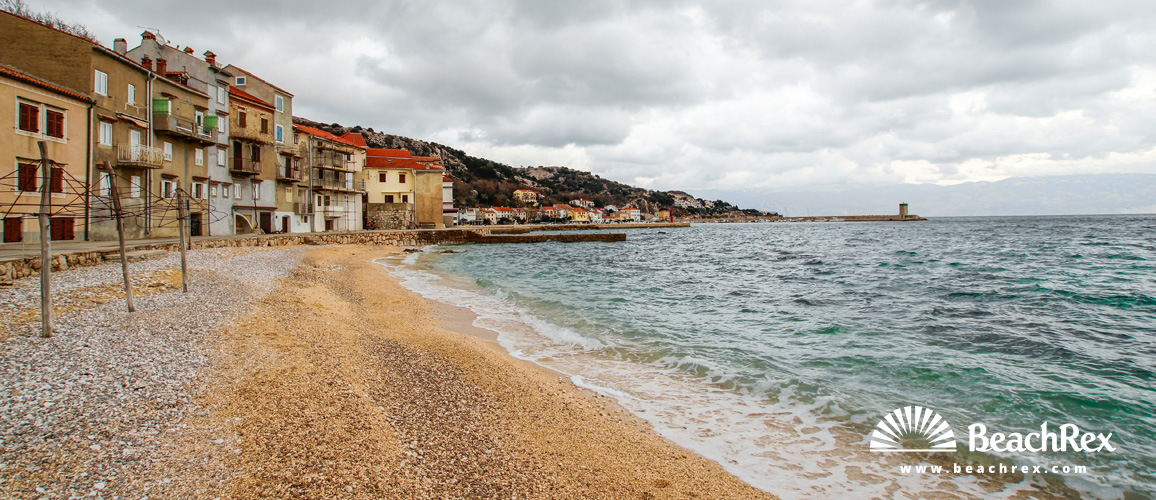 Croatia - Kvarner - Island Krk -  Baška - Beach Palada